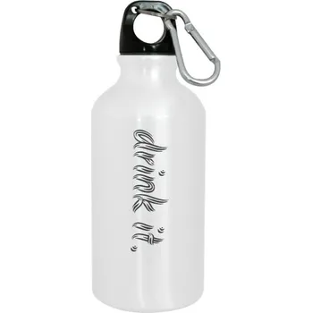 Láhev Sportovní kovová láhev s potiskem láhev Vypij to