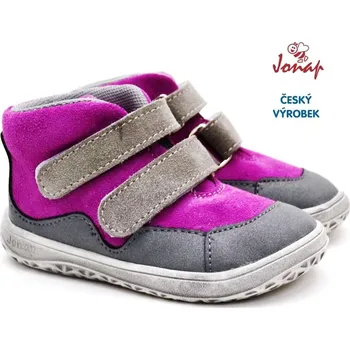 Dívčí polobotky Dětské barefoot boty JONAP BELLA s růžová Velikost: 22