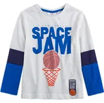 Chlapecké tričko SPACE JAM SLAM DUNK bílé Velikost: 116