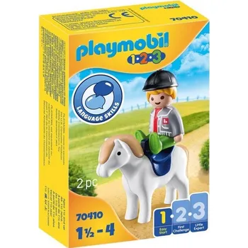 Stavebnice Playmobil Playmobil 70410 Chlapec s poníkem
