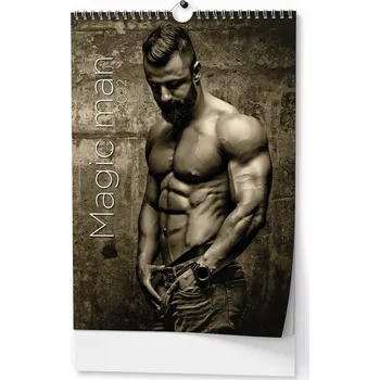 Kalendář Baloušek Tisk Nástěnný kalendář A3 Magic Man 2022
