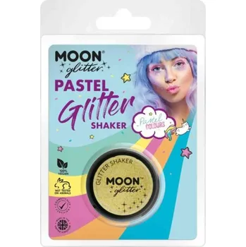 Smiffys TŘPYTKY Glitter Shaker Pastel žluté