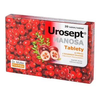 Přírodní produkt Dr. Müller Urosept Manosa 20 tbl.