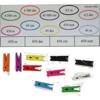 OSKOLA.cz Převody jednotek s kolíčky