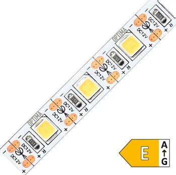 LED páska LED pásek 5050 (50m) 60 OPTIMA WN 1200lm 12W 1A 12V (bílá neutrální)