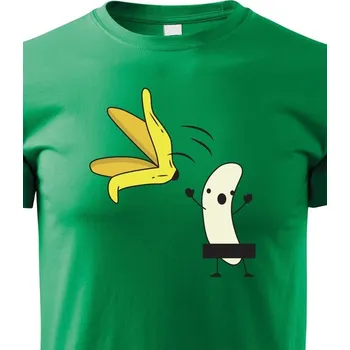 Chlapecké tričko Dětské tričko - Banán, Barva Zelená, Velikost 110 cm/4 roky, Canvas Dětské tričko Bezvatriko.cz 0847