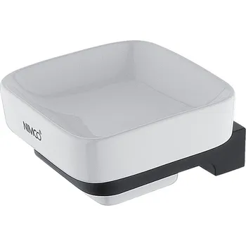 Mýdlenka Mýdlenka nástěnná keramický, černý kov NIMCO MAYA černá MAC 29059K-90 Nimco