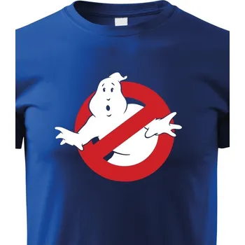 Chlapecké tričko Dětské tričko Krotitelé duchů, Barva Modrá, Velikost 110 cm/4 roky, Canvas Dětské tričko Bezvatriko.cz 0553 -