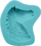 Cakesicq Silikonová formička hlava koně…