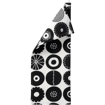 Utěrka Kuchyňská utěrka Candy black 46x70, Klippan Švédsko Černá