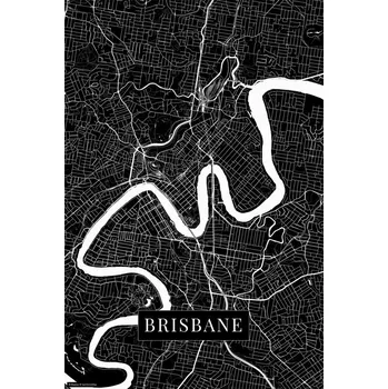 Plakát Plakát, Obraz - Brisbane black, POSTERS