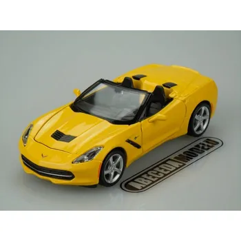 autíčko Chevrolet Corvette Stingray 2014 Convertible (sběratelský model, určeno pouze k vystavení)