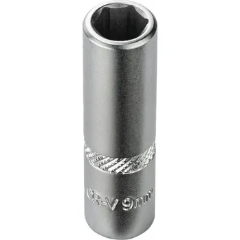Gola hlavice DEMA Nástrčný klíč / ořech dlouhý 9 mm 1/4"