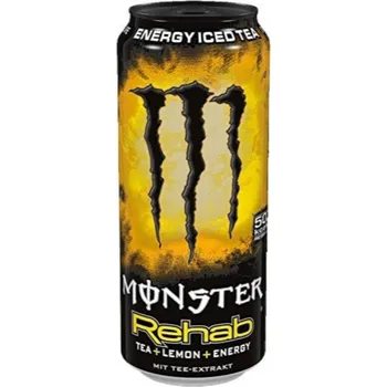 Energetický nápoj Monster Rehab Lemonade Iced Tea 458 ml