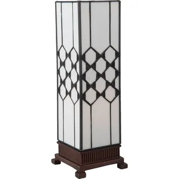 Lampička Stolní lampa Tiffany Roof - 12*12*36 cm E14 / max. 25 Watt