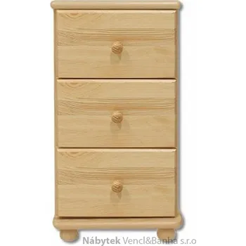 Ložnice Drewmax Dřevěná komoda, prádelník z masivního dřeva borovice KD108 Pacyg