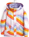 burton Dětská zimní bunda girls elodie jacket stout white rainbow mashup