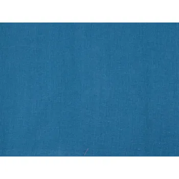Snový svět VZOREK - Petrolejová modrá - lněná látka měkčená - 245 cm
