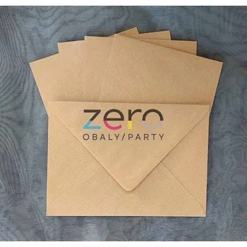 Obálka Obálka B6 dopisní jednobarevná - kraft