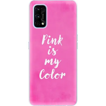 Pouzdro na mobilní telefon Odolné silikonové pouzdro iSaprio - Pink is my color - Realme 7 Pro