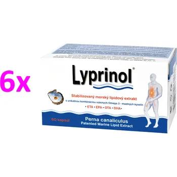 Kloubní výživa LYPRINOL při zánětech kloubů a dejch.cest - 6x60CPS