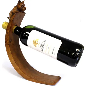 Sada nádobí Stojan na víno s kočkou