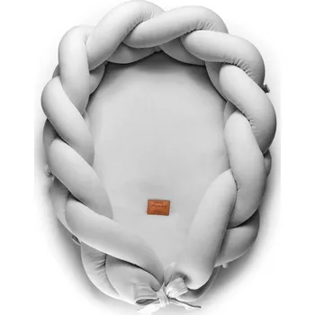 Hnízdečko pro miminko Hnízdečko zapletené Floo for baby Barva: Grey