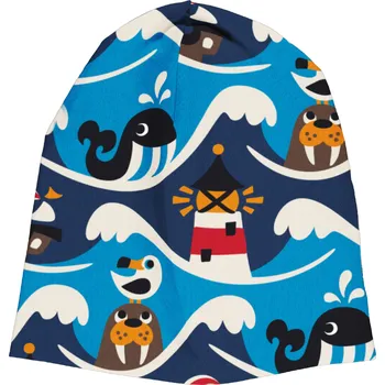 Kojenecká čepice Dětská čepice Mrož a velryba Maxomorra Velikost: 44/46