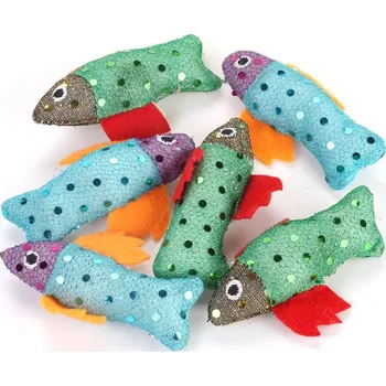 Hračka pro kočku I Love Pets - Import Rybka S Třpytkami – Hračka Pro Kočky Se Šantou