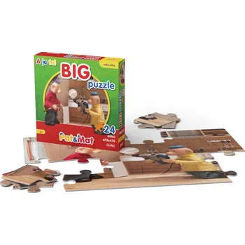 puzzle pro nejmenší efko Big 2 Pat a Mat 24 dílků