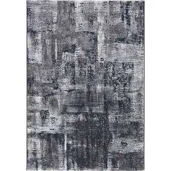 Koberec Kusový koberec Ragolle Canyon 52052 3575 Abstraktní tmavě šedý Rozměr: 133x195 cm