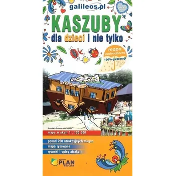 Cestování Mapa wodoodoprna - Kaszuby dla dzieci i nie tylko - Praca zbiorowa