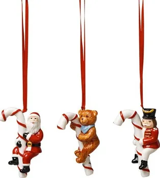 Vánoční ozdoba Villeroy & Boch Nostalgic Ornaments vánoční závěsná dekorace cukrová hůlka 3 ks