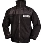 MIL-TEC Security fleecová mikina černá