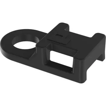 kabelová chránička TA1S8-M0 Kabelová příchytka #8 (M4) ,nylon 6,6, UV odolný, černý, bal. 1000kusů