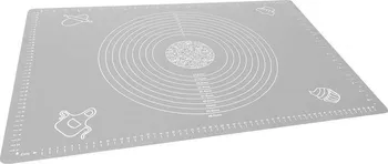 Vál na těsto ISO 14107 silikonový vál XL 64 x 45 cm šedý