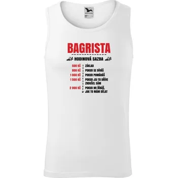 Pánské tílko Pánské tílko Malfini Core Hodinová sazba - bagrista