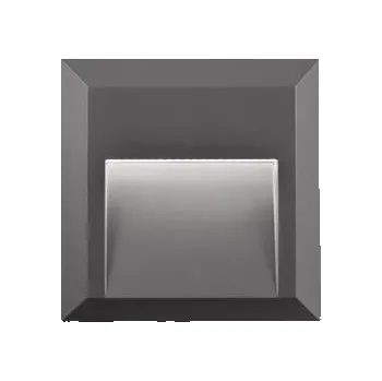 Venkovní osvětlení Svítidlo Nova Luce PULSAR STEP GREY 4 schodišťové, IP 54, 2 W