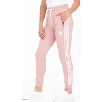 PitBull West Coast Pit Bull West Coast - dámské tepláky French Terry Small Logo pink Barva: růžová, Vel: L