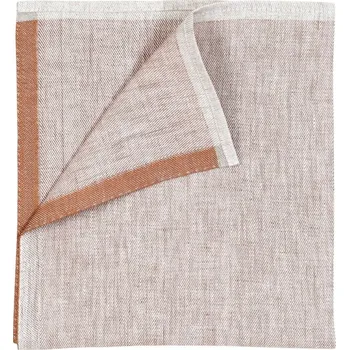 Papírový ubrousek Lapuan Kankurit Lněný ubrousek Aamu 48x48, skořicový