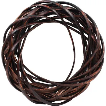 Věnec VĚNEC PROUTÍ - HNĚDÁ Velikost: 25 cm