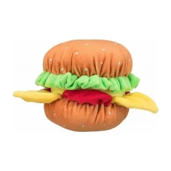 plyšák BURGER, plyšový hamburger se zvukem