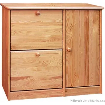 Botník dřevěný botník z masivního dřeva borovice drewfilip 9