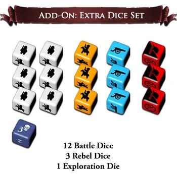 Desková hra Aegir Games Europa Universalis: Price of Power Extra Dice Set