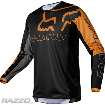 Moto dres Pánský MX dres FOX 180 Skew Jersey Black 2022 XL