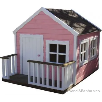 Zahradní domek euromeb Domeček pro děti dřevěný zahradní dekorace 200 x 150 x 165 cm