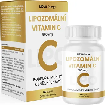 MOVit Energy Lipozomální Vitamin C 500 mg