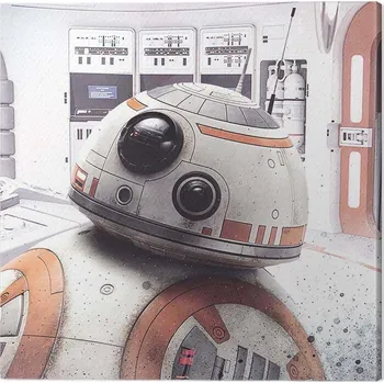 Obraz Obraz na plátně Star Wars The Last Jedi - Rey Lightsaber Guard