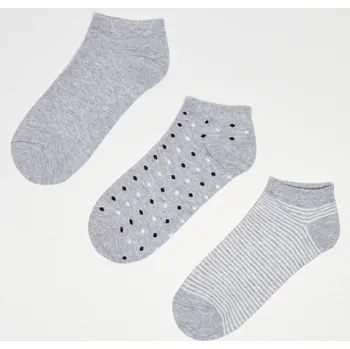 Dámské ponožky Ponožky Moodo Z-SK-3605 grey 3P 37-40