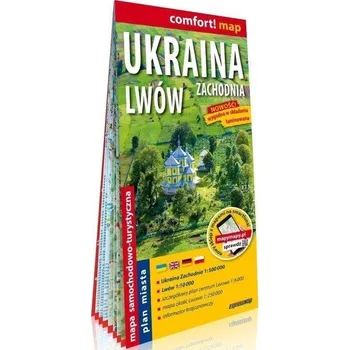 Cestování Comfort! map Ukraina zachodnia, Lwów 1:500 000 - Praca zbiorowa
